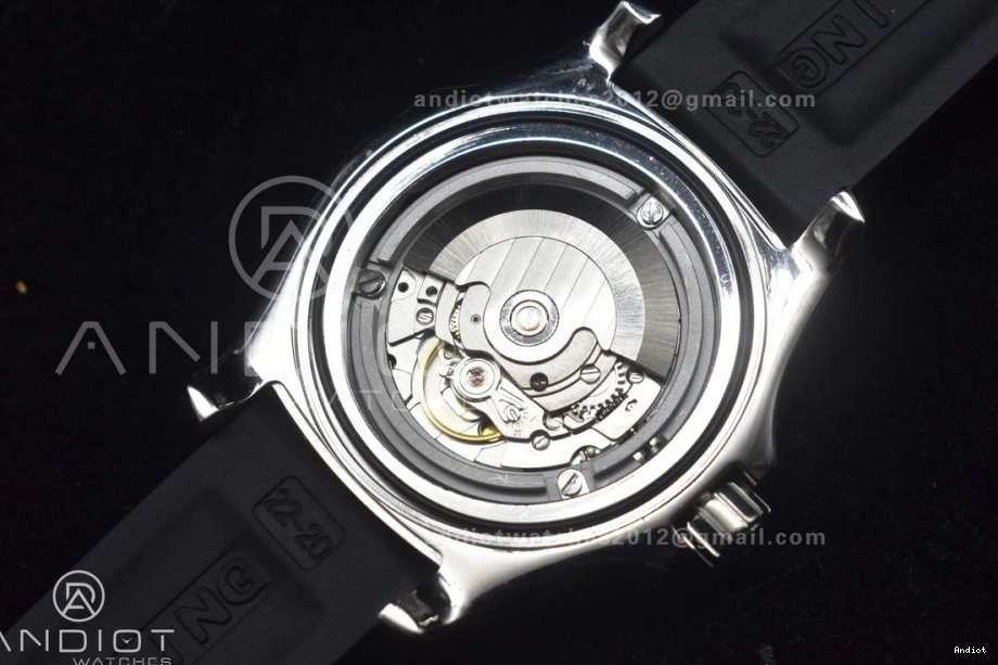 Green Edition Best Dark Black Black Automatic A2824 Strap Bezel 1:1 Rubber Dial TF Superocean On 44 0309